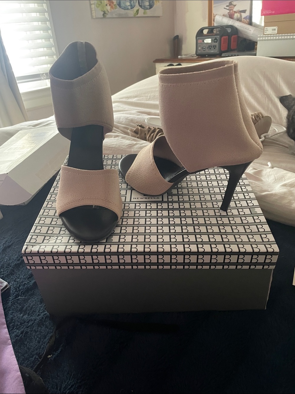 Taupe heels